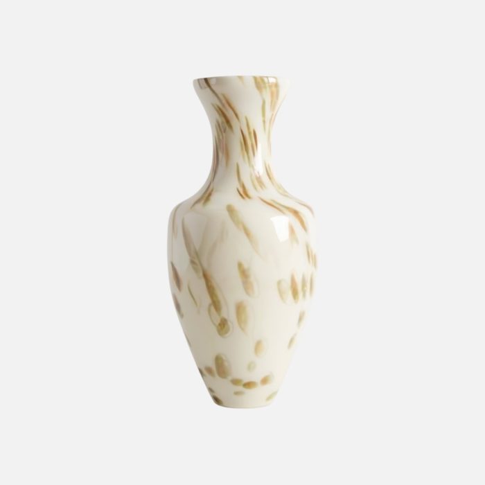 Jarra "Giara" cor branco cobre 52 cm